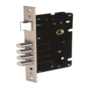 Mortice Lock FCY60-75 black 8 inch dual backset