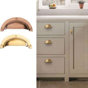 Cabinet Puller FCP-003 brass cup pull