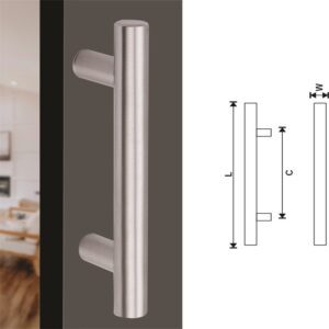 Pull Handle FPH-101 | Round Bar Door Pull Exporter India