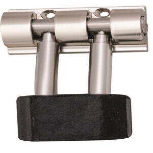 Door Stopper FDS-AL03 double leg aluminium floor mount