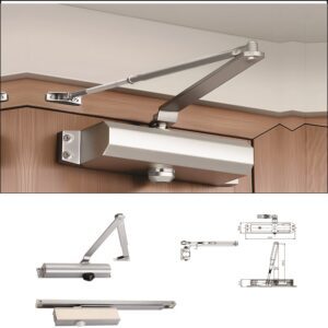 Door Closer FDC-WB-80-100 hydraulic aluminium door closer