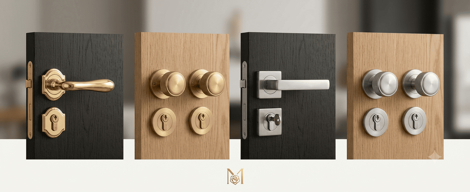 Mortice Rose Handles